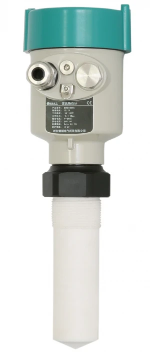 Chemical liquid level sensor 26Ghz radar level meter with PTFE Rod level gauge