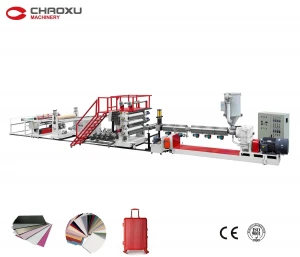 CHAOXU Hot Sell High Productivity Plastic Suitcase Extruder Machine
