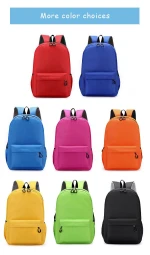 Custom Logo School Bags Kids Backpack Children Backpack Bag Student Knapsack