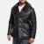 Import Furcliff Black Leather Coat from Pakistan