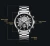 Import Cuntom Men Stainless Steel Waterproof 30m Mulifunction Skeleton Quartz Watch from China