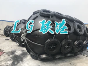 Inflated rubber fender 80kpa