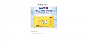 Alcohol Wet Wipes 75%