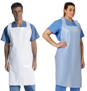 Polyethylene Waterproof Disposable Aprons For Cooking, Serving, Painting Direct from Vietnam Factory