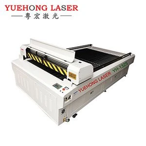 YUEHONG LASER 1325 150watt Acrylic Wood Fabric Co2 Laser cutting machine