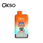 OKSO 60000 Puffs  Vape Dual Mesh Coil | 2-in-1 Flavor Switch Rechargeable OEM/ODM