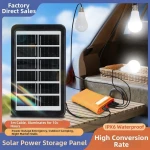 Solar Charging Lamp Emergency Lamp Camping Lamp Night Market Street Stall Lamp Household Lamp Charging Bulb