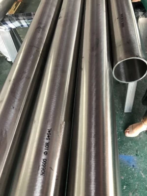 ASTM B167 B622 Inconel 600/601/617/625 Seamless Nickel Alloy Steel Tube and Pipe