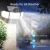 Import 3 Work Modes Curved 160 LED Solar Security Light Waterproof ABS Made Motion Sensor Solar Wall Light Outdoor from China