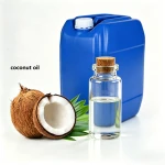 100% Pure Coconut Oil, Cold Pressed, Cocos Nucifera, CAS 8001-31-8, Food & Cosmetic Grade