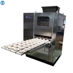 tortilla dough divider rounder with 4 pieces one time
