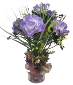Artificial flower arrangements