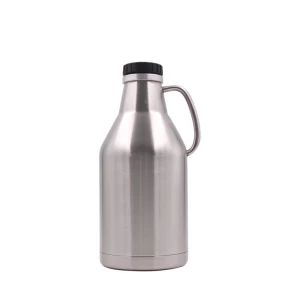 64oz Stainless Steel Vacuum Insulated Bottle With BPA Free Lid