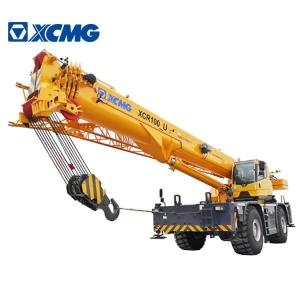 XCMG New Lifting Machinery 100 ton Rough Terrain Crane XCR100_U With High Power Engine