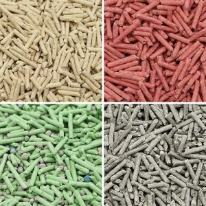 Natural Biodegradable Flushable Fast Clumping Cat Litter OEM