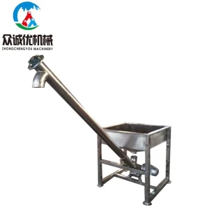 Stainless steel screw conveyor , screw feeder for powder or granules