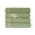 Import High Quality 100% Cotton Satize Branded Green Color Bath Towels  70x140 cm from Netherlands