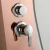 Import Rose gold shower panel shower tower 304 four function rainfall side jet  bathroom shower room fittings from China