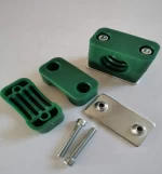 inner hexagon wide clamp body plastic fitting clamp high quality OEM