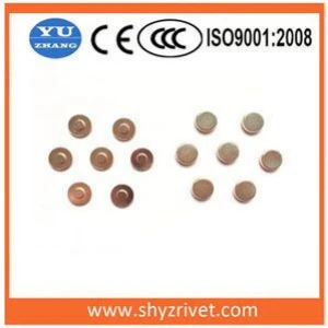 Electrical Silver Alloy Contact for Switches