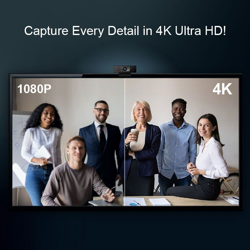 Buy 4k Ultra Hd Webcam For With Built-in Microphone And Hdr from ...