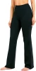 Black Flare Yoga Pants For Women | Long Bootcut High-Waisted Flare Pants with Pockets | Suitable For Work And Casual We