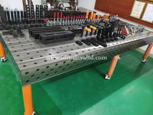 3D Modular Welding table Clamping System Welding Solution