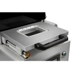 0.6-0.8MPa Semi-Automatic Food Vegetable Vacuum Tray Packer Machine