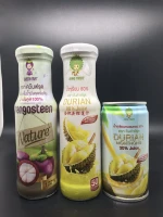 Durian fruit juice 80%, Low Fat 50 cal.