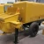Import 30m3 mobile concrete trailer pump for sale from China