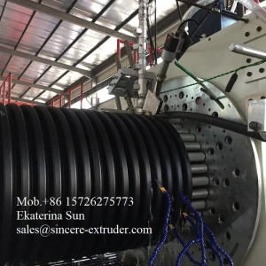 hdpe/pp spiral winding pipe storage tank extrusion production line