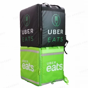 BSCI Factory Large Cake Takeaway Box Freezer Backpack Fast Food Pizza Delivery Bag Car Travel Suitcase Bike Cooler Bags