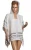 Import Women's Hooded Open Front Ruana from India