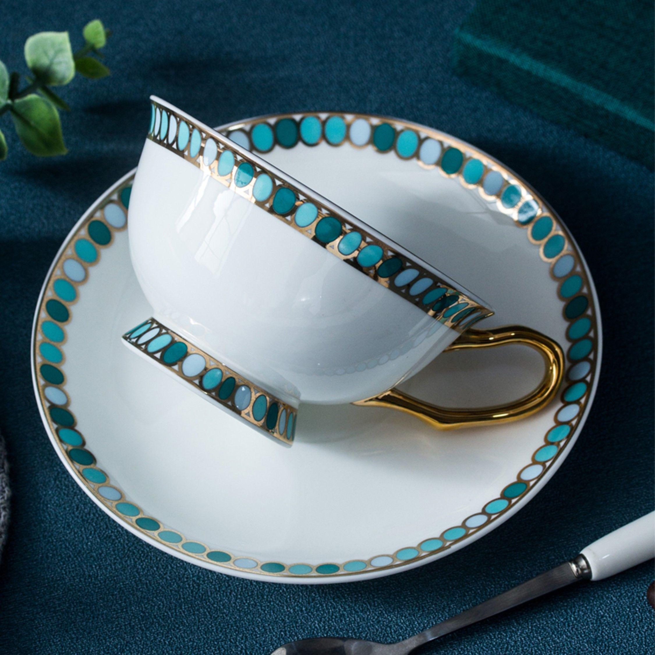 Buy Elegant Design Ceramic Tea Set from Shenzhen Qinmao Trading Co ...