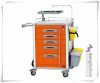 Aluminium Emergency Trolley Medical cart with break away lock