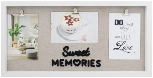 MDF frame towel embroidery creative photo frame notification frame home decoration can be hung149-218480