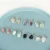 Import New Fashion Geometric Irregular Crystal Earrings Handmade Natural Stone Hook Dangle Earrings from China