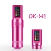 DK-W1 Pink Wireless Tattoo Machine Gun