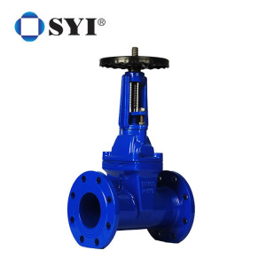 BS5163 Epoxy Coated Ductile Iron Resilient Seat Rising Stem Flanged Gate Valve Suppliers