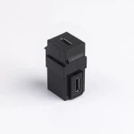 90 degree USB-C Keystone jacket