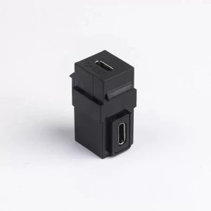 90 degree USB-C Keystone jacket