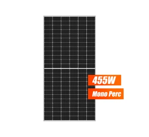 High Efficiency Pv Panel 455watt Half Cut 455watt 455w Mono Solar Panels Price