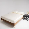 100% cotton fitted bed sheet, soft bed sheet mattress protector