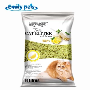 cat litter pellet wholesale pet tofu cat litter clumping