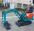 Import 0.8ton 800kgs small mini excavator small hydraulic excavator from China