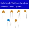 Radial leads capacitor  0.1UF +-10% B104K 50V 0805 multilayer ceramic capacitor manufacturer