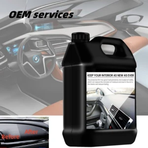 ready to use car interior polishing interior cleaning agent