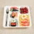 Import Eco-friendly compostable 6 compartment food tray from China
