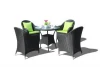 1 table 4 Chairs Rattan Chair Table Set Outdoor Furniture for Garden