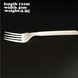100% biodegradable PLA cutlery PLA fork